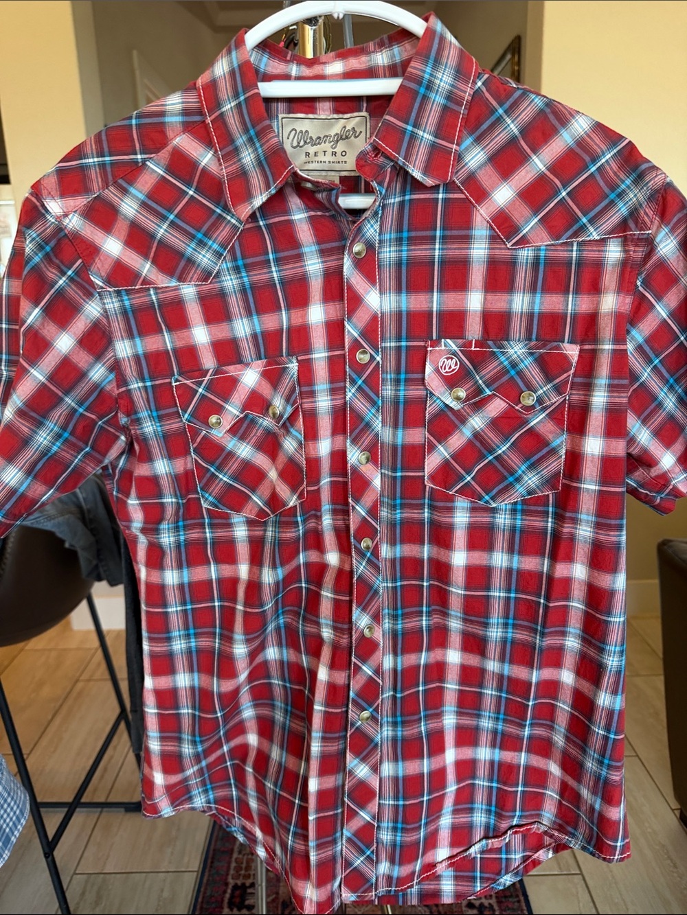 Wrangler Retro pearl snap